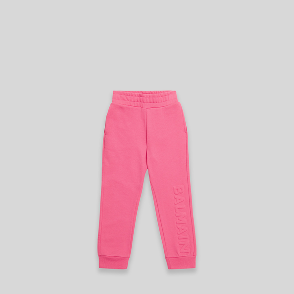 Balmain Kids Toddler's Embossed Logo Sweatpants