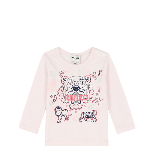 Kenzo Kids Toddler's Tiger Logo Long Sleeve T-Shirt