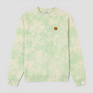 Kenzo Men's Crest Tie-Dyed Jumper Sweater