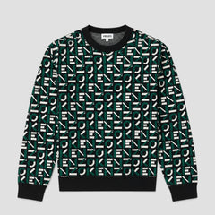 Kenzo Men's Jacquard Monogram Jumper Sweater
