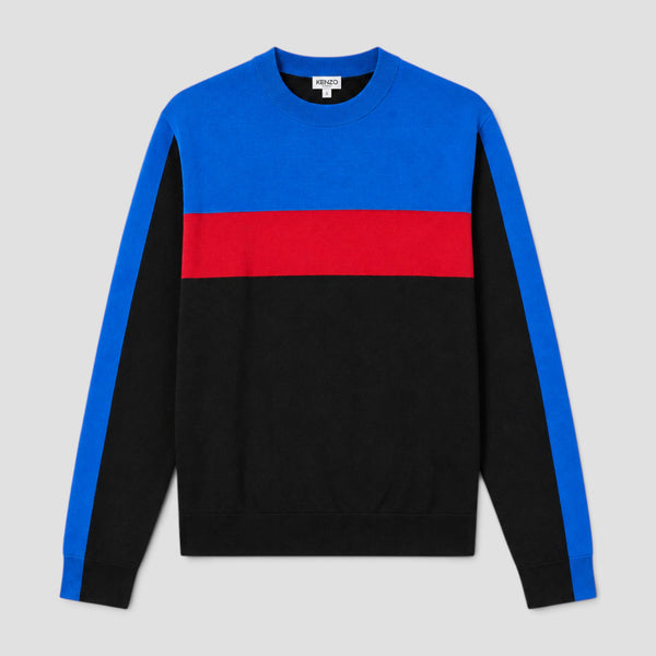 Kenzo Men's Color Block Striped Sweater