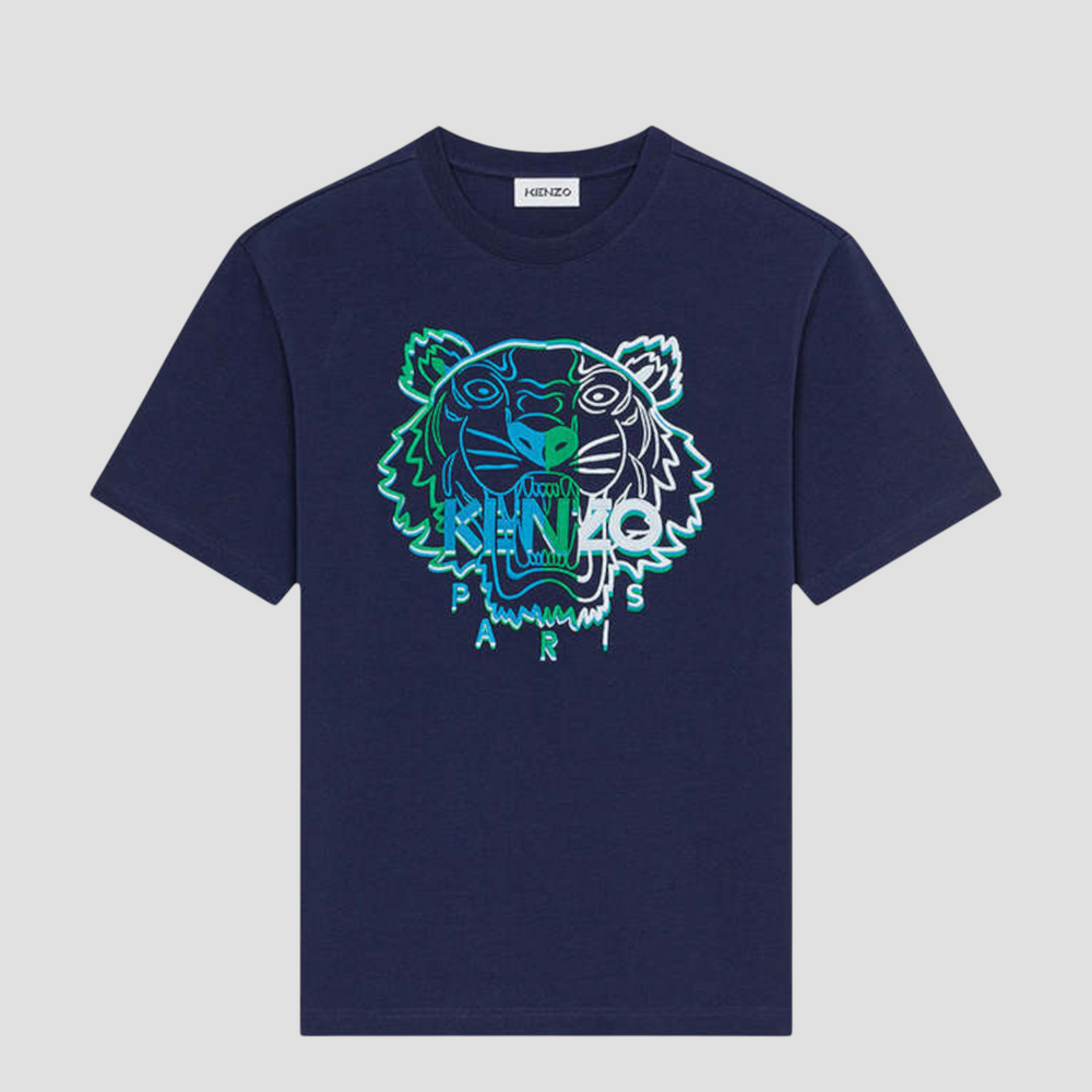 Kenzo Men's Relaxed Fit Embroidered Tiger T-Shirt