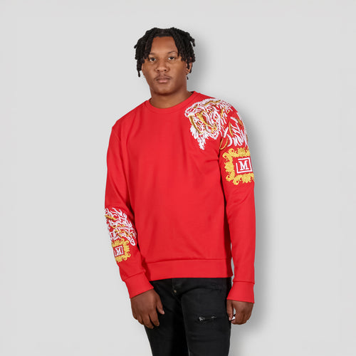 MDB Couture Men's Sauvage Crewneck Sweatshirt