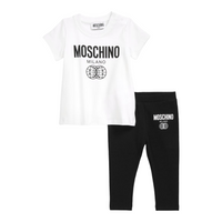 Moschino Toddler's Double Smiley T-Shirt and Legging Set