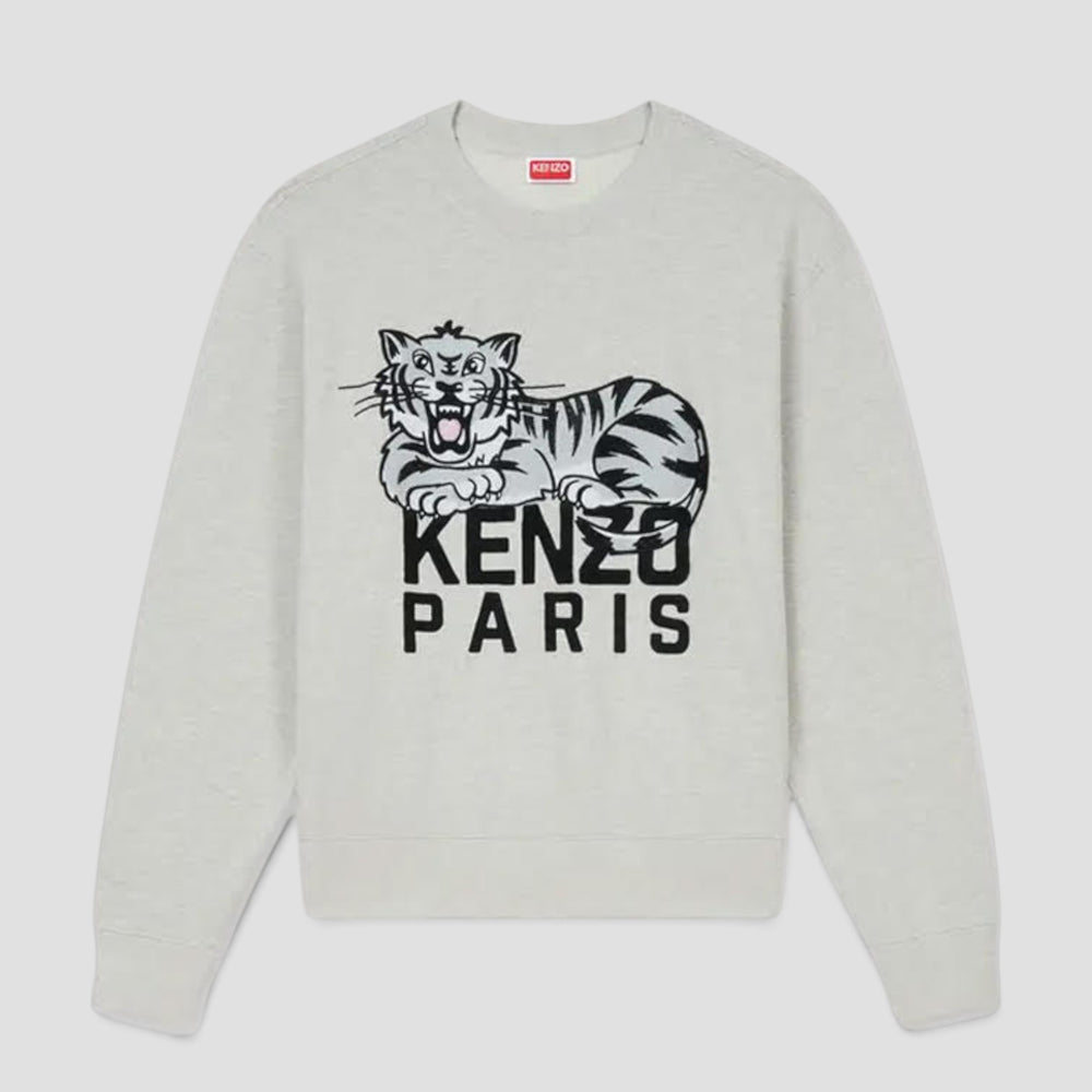 Kenzo Men's 'Happy Tiger' Embroidered Sweatshirt