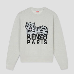 Kenzo Men's 'Happy Tiger' Embroidered Sweatshirt