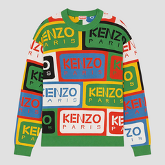 Kenzo Men's 'KENZO LABELS' Jumper Sweater
