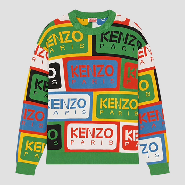 Kenzo Men's 'KENZO LABELS' Jumper Sweater