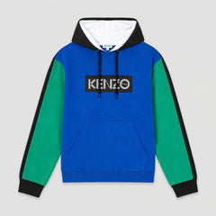 Kenzo Men's Color Block Hoodie Sweatshirt