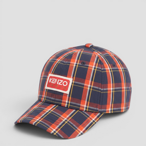 Kenzo Checkered Baseball Cap
