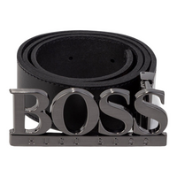 Hugo Boss Kids Leather Logo Belt