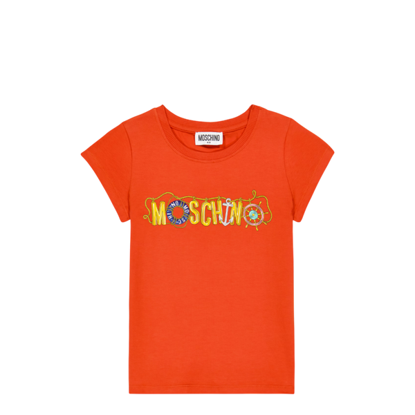 Moschino Kids Sailor Text T-Shirt