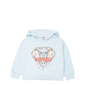 Kenzo Kids Elephant Logo Hoodie Sweatshirt