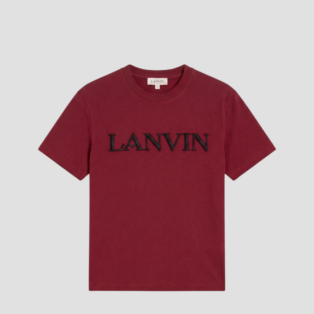 Lanvin Kids Embroidered Logo T-Shirt