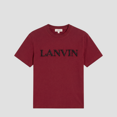 Lanvin Kids Embroidered Logo T-Shirt