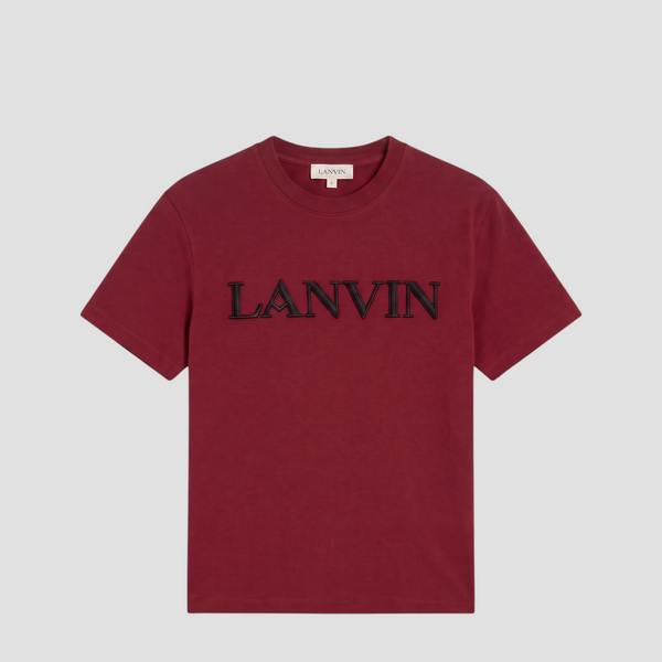 Lanvin Kids Embroidered Logo T-Shirt