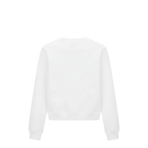 Moschino Kids Animal Print Logo Cotton Sweatshirt