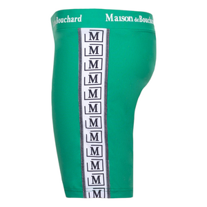 MDB Brand Women's Tape Logo Biker Shorts - Basic Color