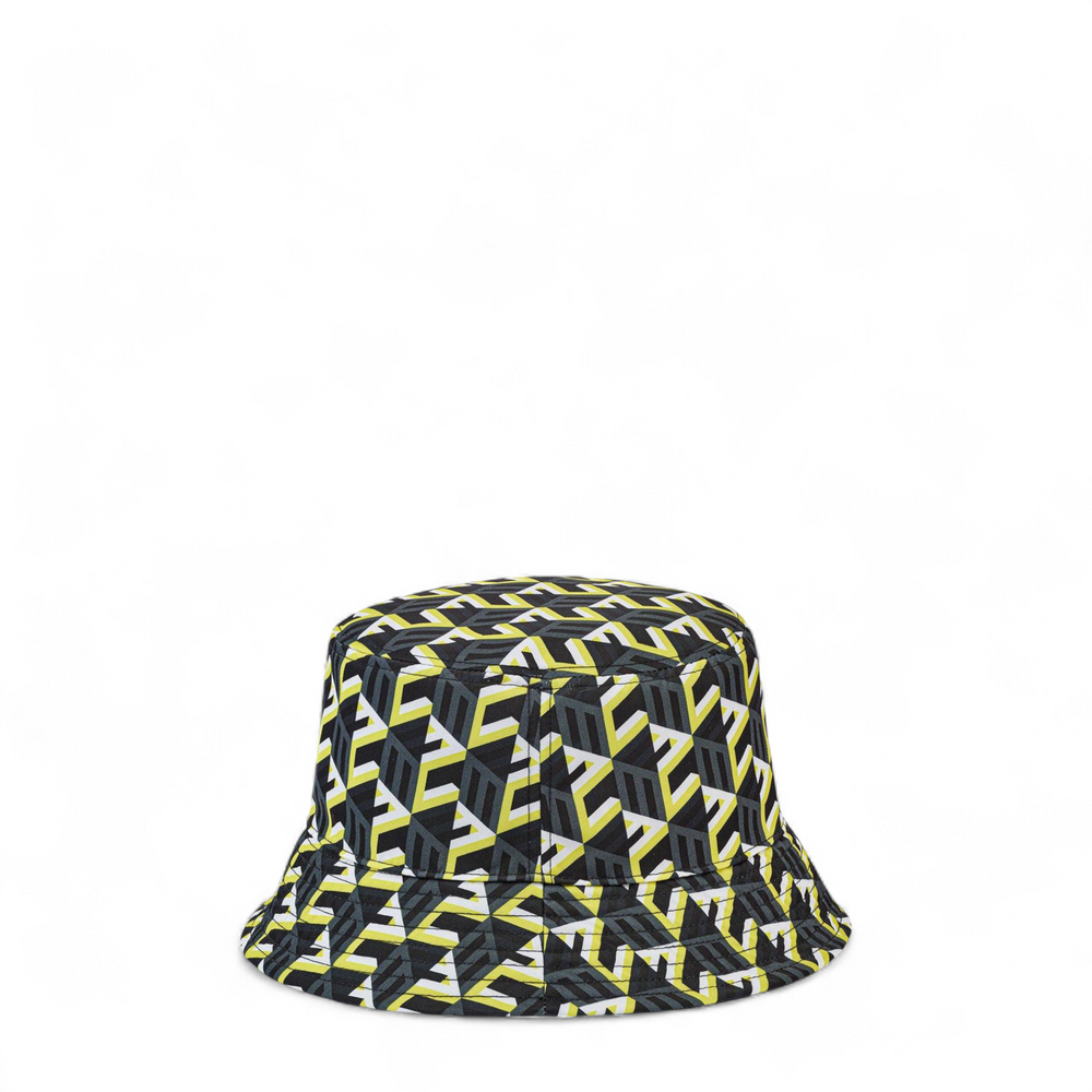MCM Cubic Logo Reversible Nylon Bucket Hat