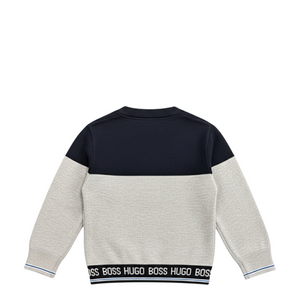 Hugo Boss Kids Toddler's Color-Block Knit Sweater