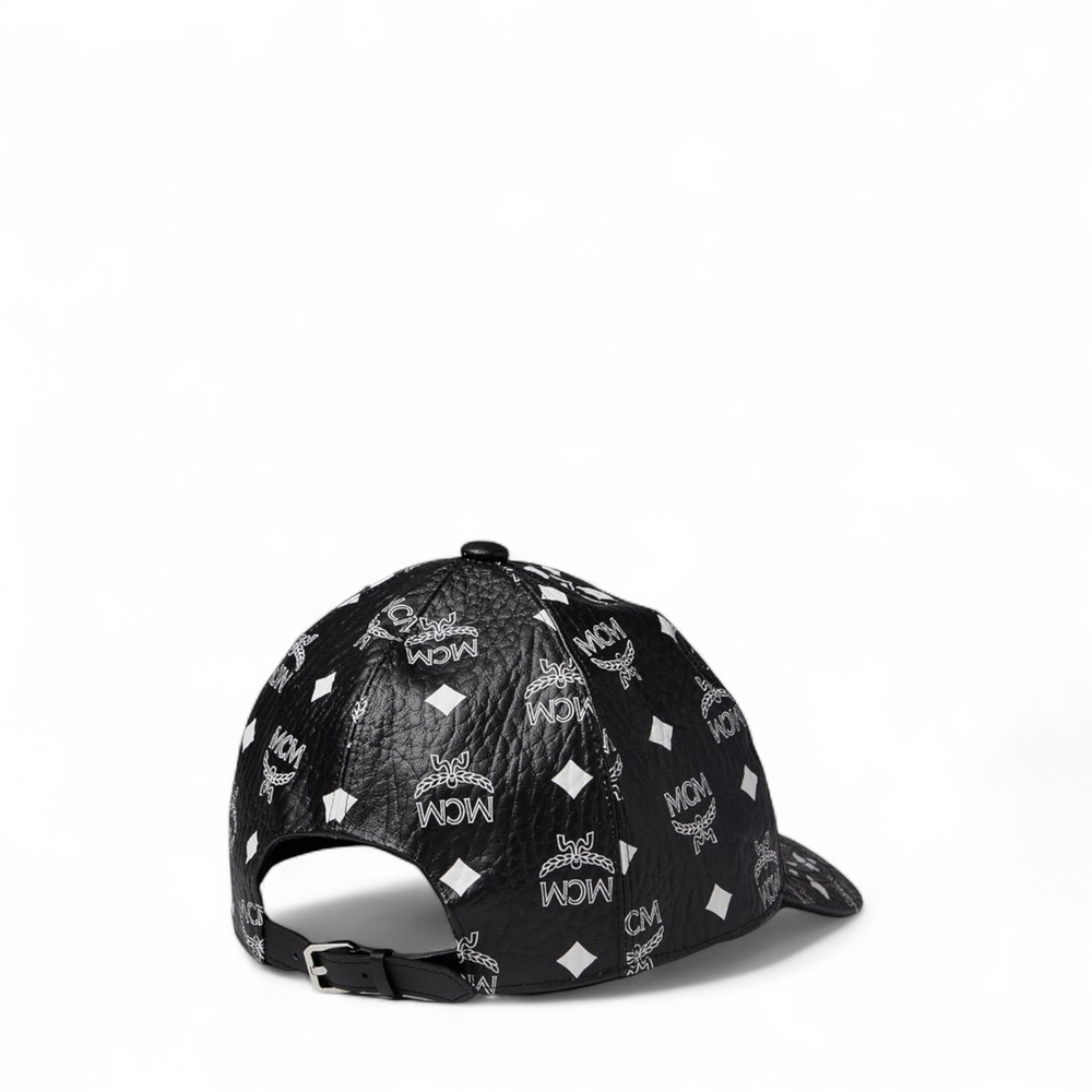 MCM Classic Leather Cap in Bandana Visetos Monogram Print