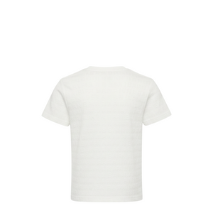 Balmain Kids Text Logo Textured T-shirt