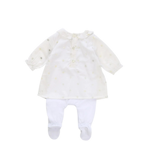 Hugo Boss Kids Toddler Girl's Dress & Legging Onesie Set