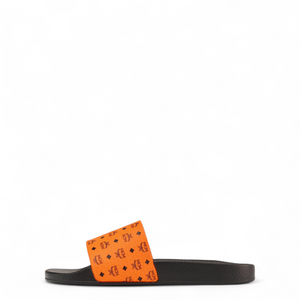 MCM Women's Visetos Rubber Slides