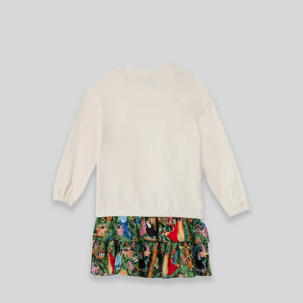 Kenzo Kids Tiger Floral Print Dress Set
