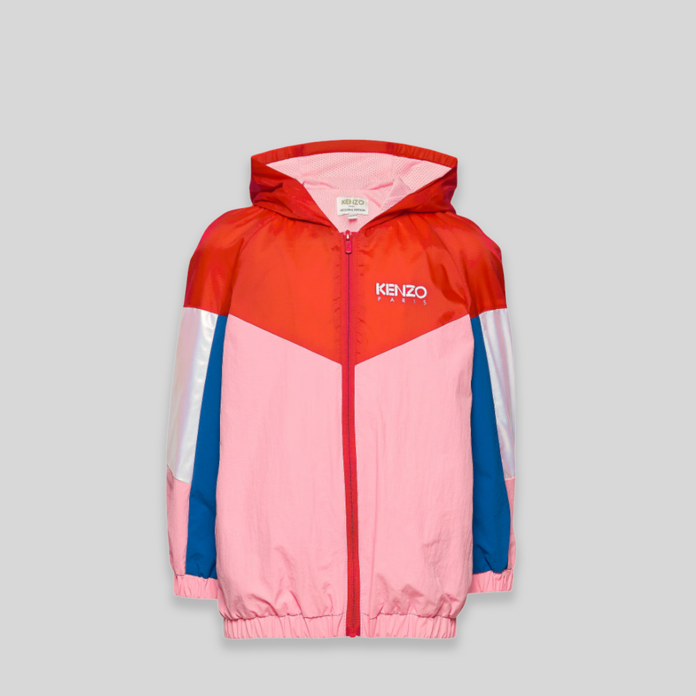 Kenzo Kids Exclusive Olympic Edition Colorblock Windbreaker Jacket