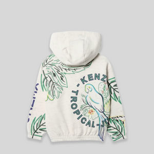 Kenzo Kids Jungle Embroidered Hoodie Sweatshirt