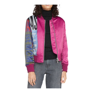 MCM Women's Das Ist Satin Bomber Jacket