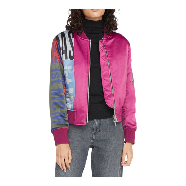 MCM Women's Das Ist Satin Bomber Jacket