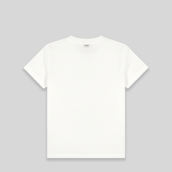 Balmain Kids Flocked Logo T-Shirt