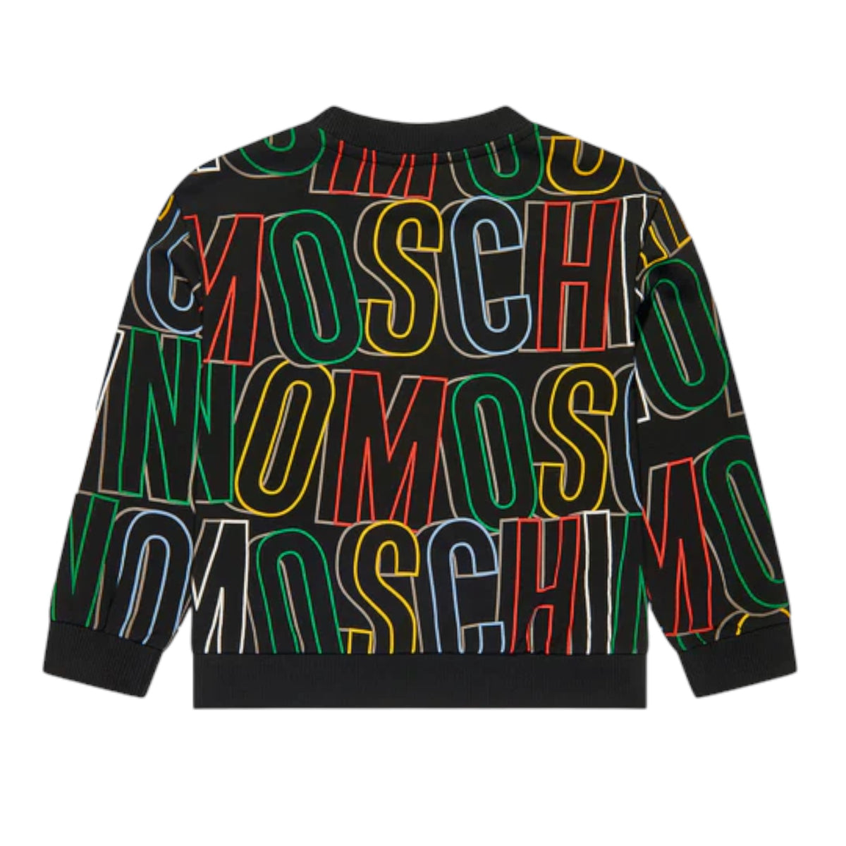 Moschino Kids Colorful Maxi Logo Sweatshirt