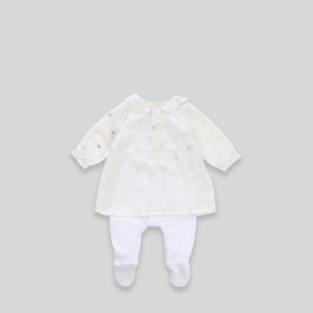Hugo Boss Kids Toddler Girl's Dress & Legging Onesie Set