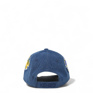 Kenzo Kids Logo Denim Baseball Cap