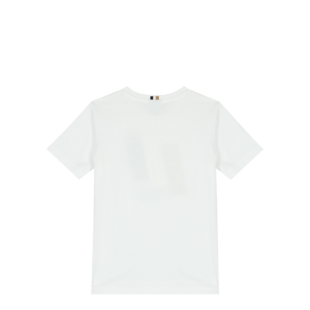 Hugo Boss Kids Striped Logo T-Shirt