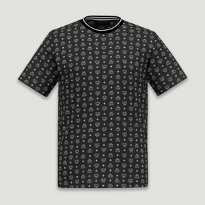 MCM Men's Visetos Print T-Shirt in Organic Cotton