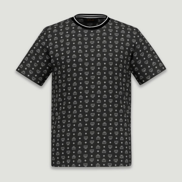 MCM Men's Visetos Print T-Shirt in Organic Cotton