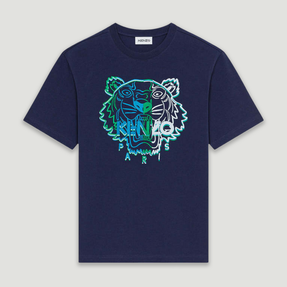 Kenzo Men's Relaxed Fit Embroidered Tiger T-Shirt