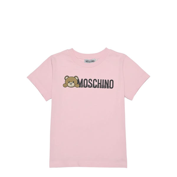 Moschino Kids Teddy Bear Logo T-Shirt