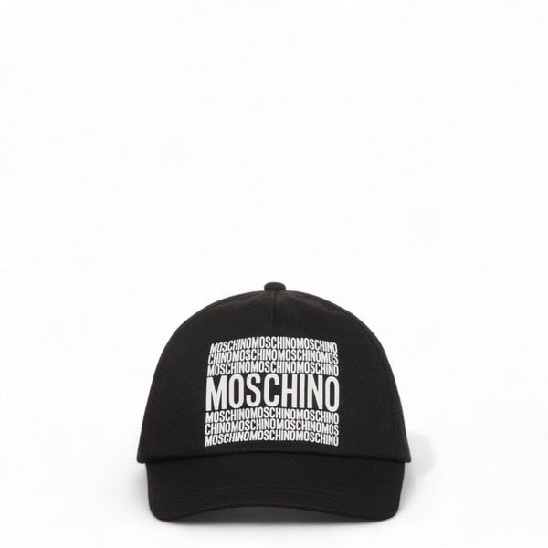 Moschino Kids Square Logo Print Baseball Cap