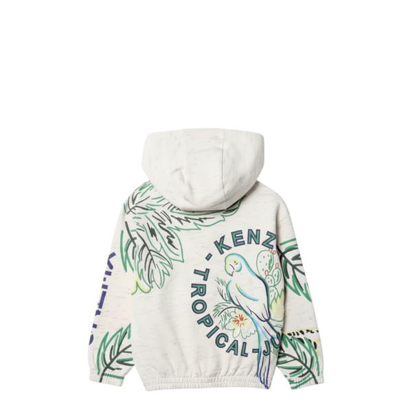 Kenzo Kids Jungle Embroidered Hoodie Sweatshirt