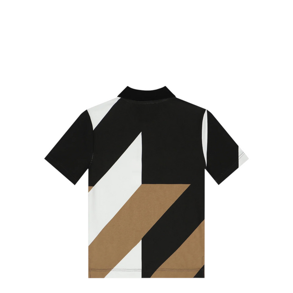 Hugo Boss Kids Color-Block Panel Polo Shirt