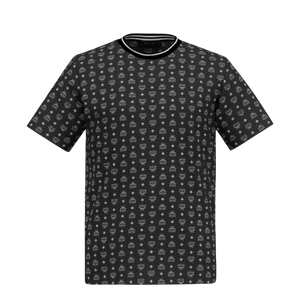 MCM Men's Visetos Print T-Shirt in Organic Cotton