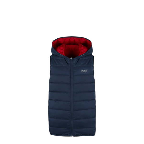 Hugo Boss Kids Reversible Puffer Vest