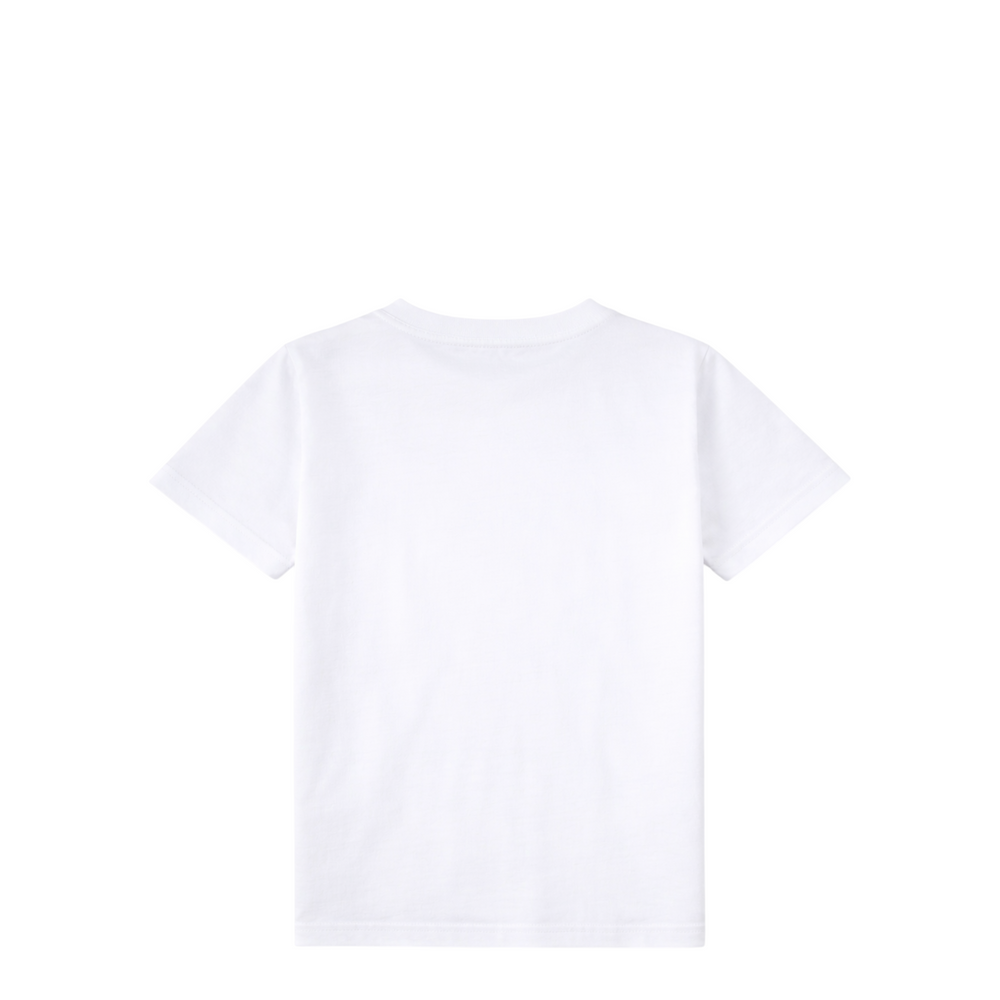 Balmain Kids Metallic Print Logo T-Shirt