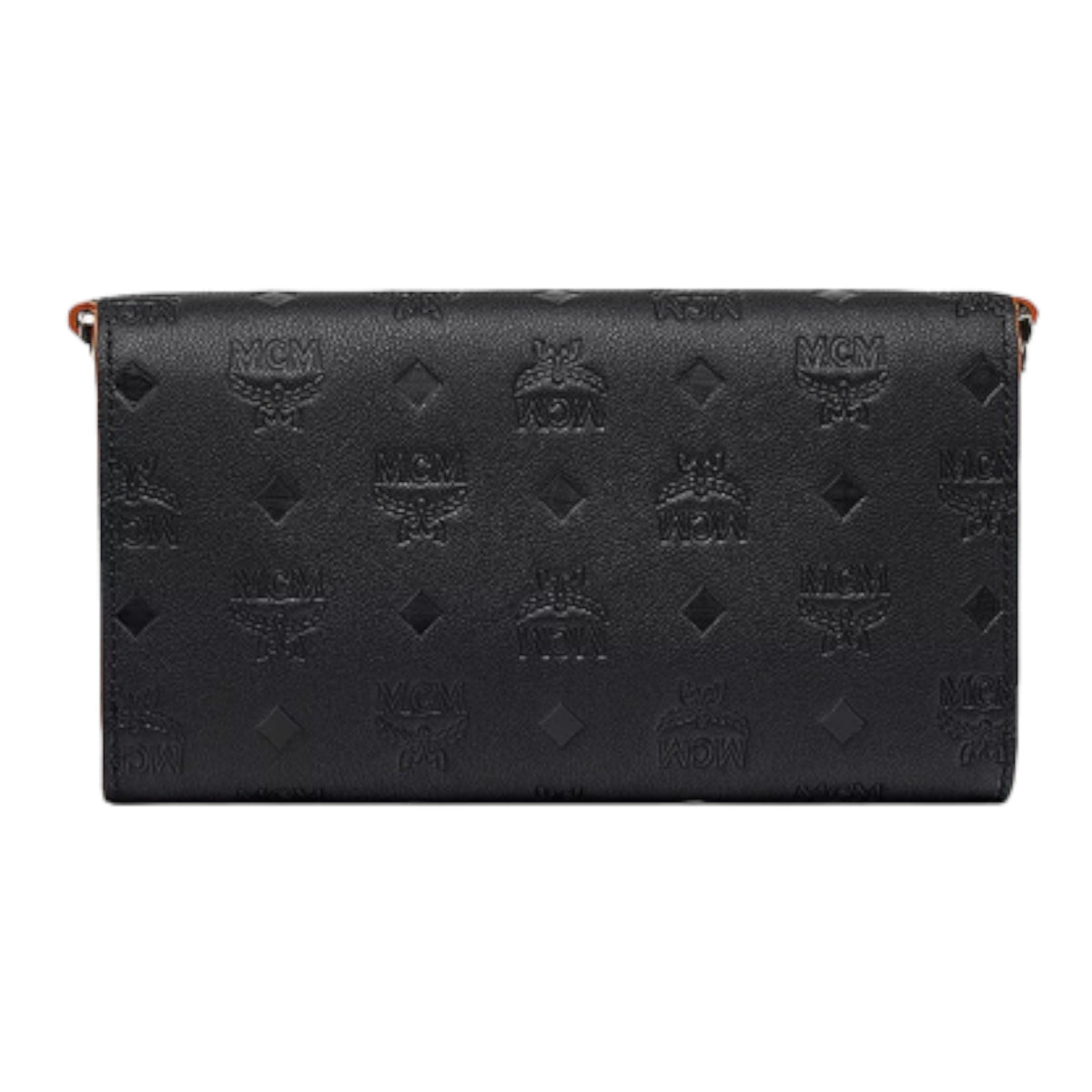 MCM Klara Multifunction Chain Wallet in Monogram Leather