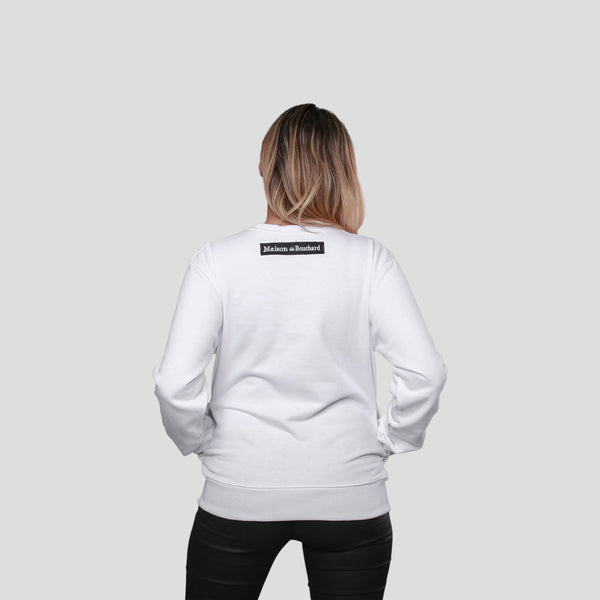 MDB Couture Women's Chenille Crewneck Sweatshirt